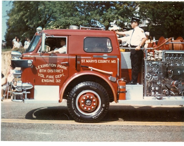 Engine 32 on parade