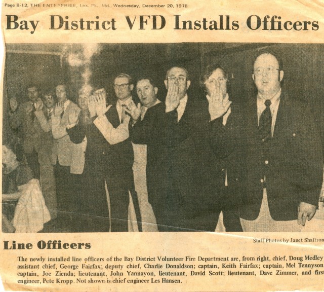 Line Officers 1978