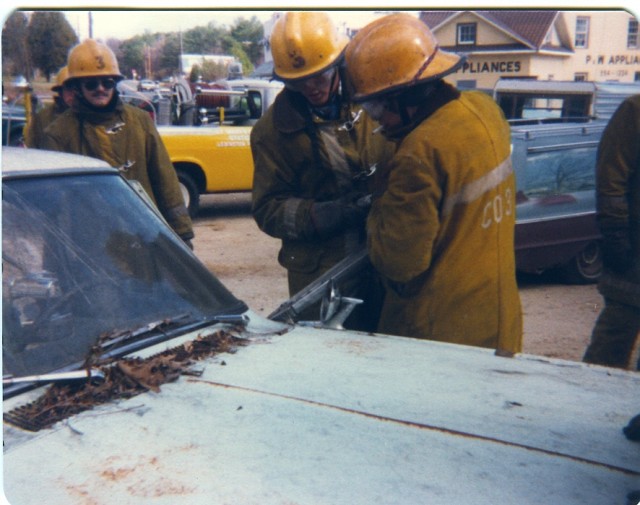 Extrication drill early 1980's