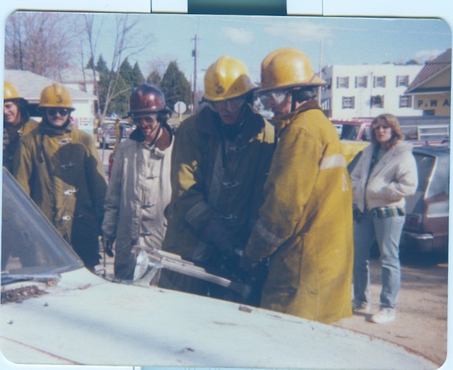 Extrication drill early 1980's