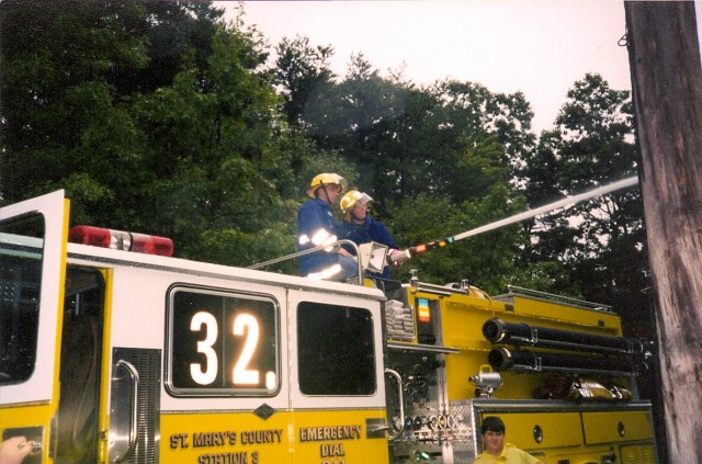 Inside every LPVRS member there is a firefighter trying to come out...