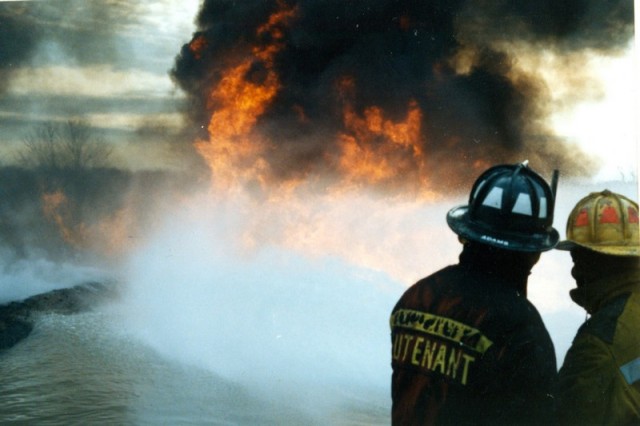 Pit Fires at Pax River  NAS