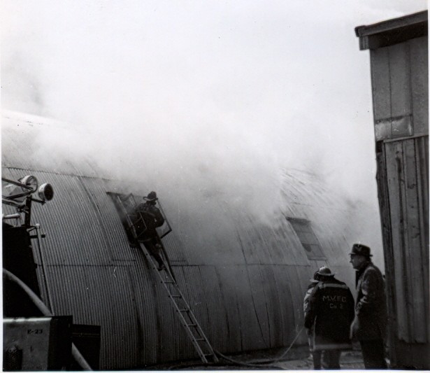 Hughesville Tobacco Warehouse Fire