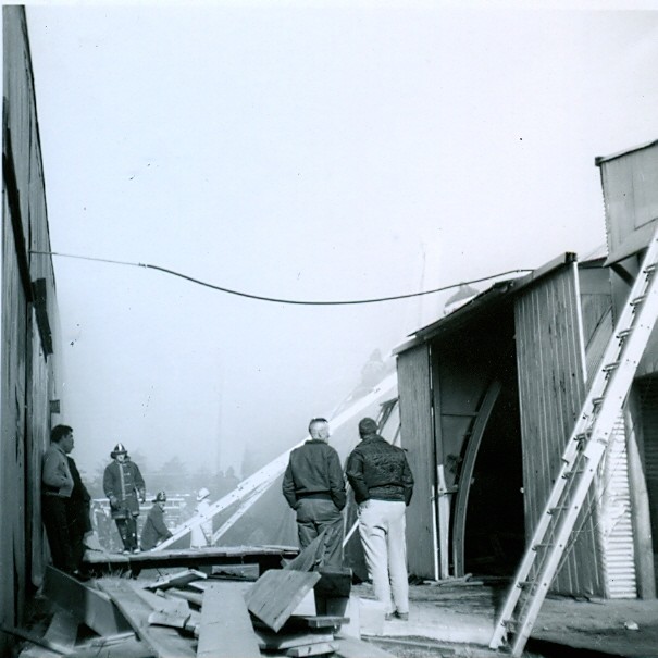 Hughesville Tobacco Warehouse Fire