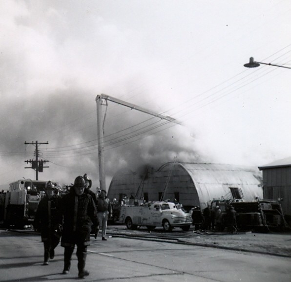 Hughesville Tobacco Warehouse Fire