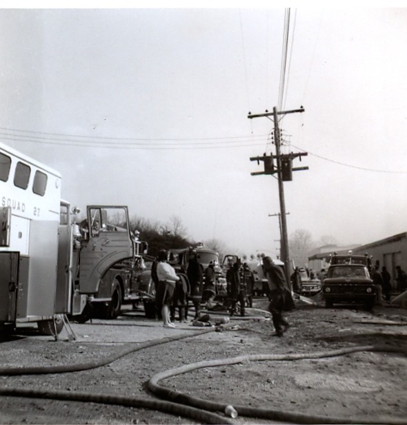 Hughesville Tobacco Warehouse Fire