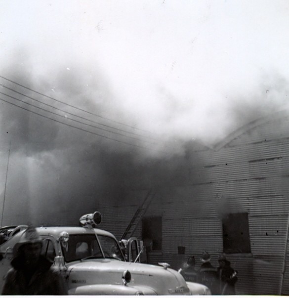 Hughesville Tobacco Warehouse Fire