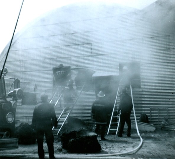 Hughesville Tobacco Warehouse Fire