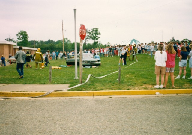 Drill at GMHS during field day