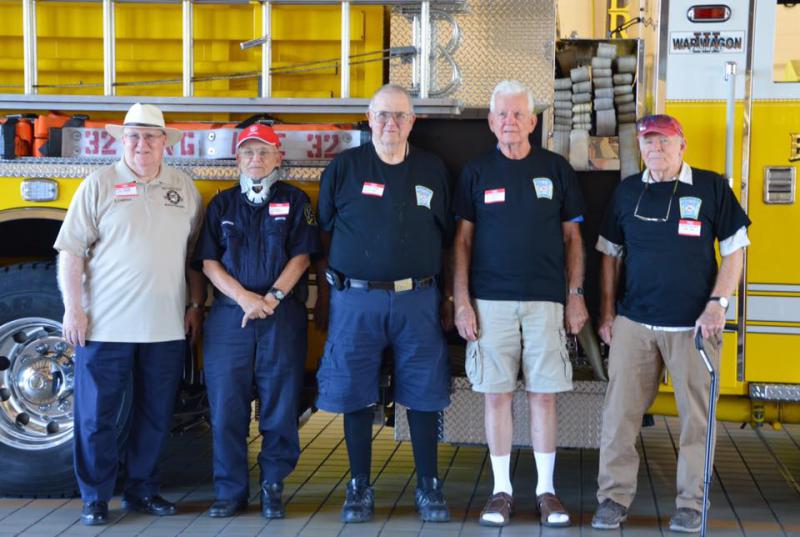 Members from the 50's and notice the ranks are getting mighty thin so I encourage other departments to try this out before their older members become history. Now names. Fairfax, Hansen, Lewis, Royston, Caldwell.