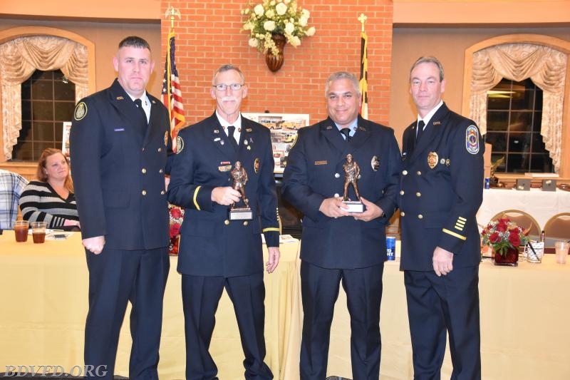Top runners for each station 3 was our President Wayne Johnson  with over 700 calls and yes he has a full time job and 4 kids. Next from station 9 was Lonnie Thompson with I don't remember hundreds I know.