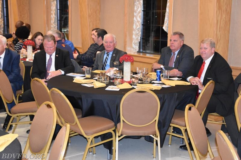 Our favorite group of friends the entire county commissioners stopped by to break bread with us. 