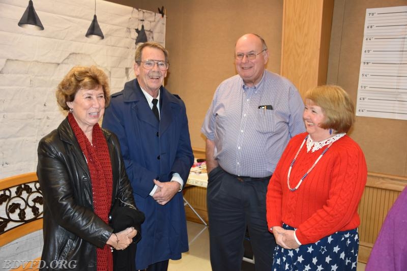 Special people June and Steve Wurtz, looking so much better Steve, along with Chief (25 years plus) Dan Stevens and his lovely wife Bobbie. We always love to have them come down.