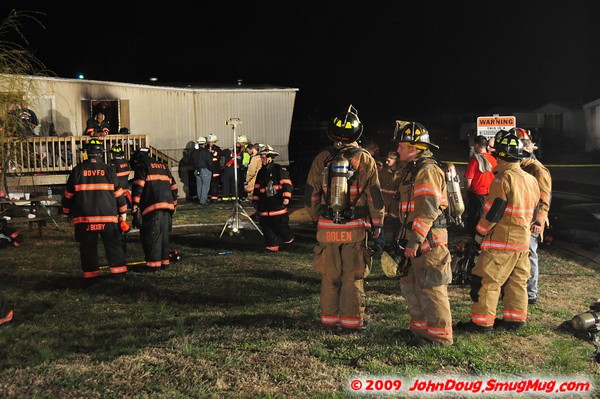 Crews taking a breather