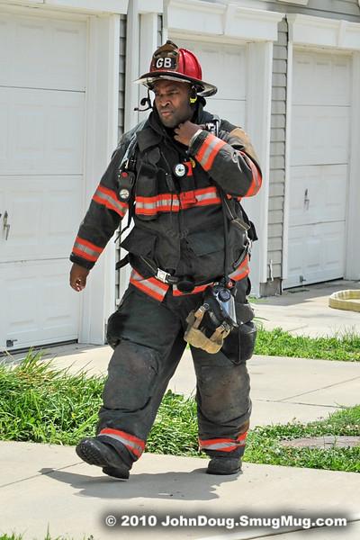 House Fire off of Castaway Circle - Bay District Volunteer Fire Department